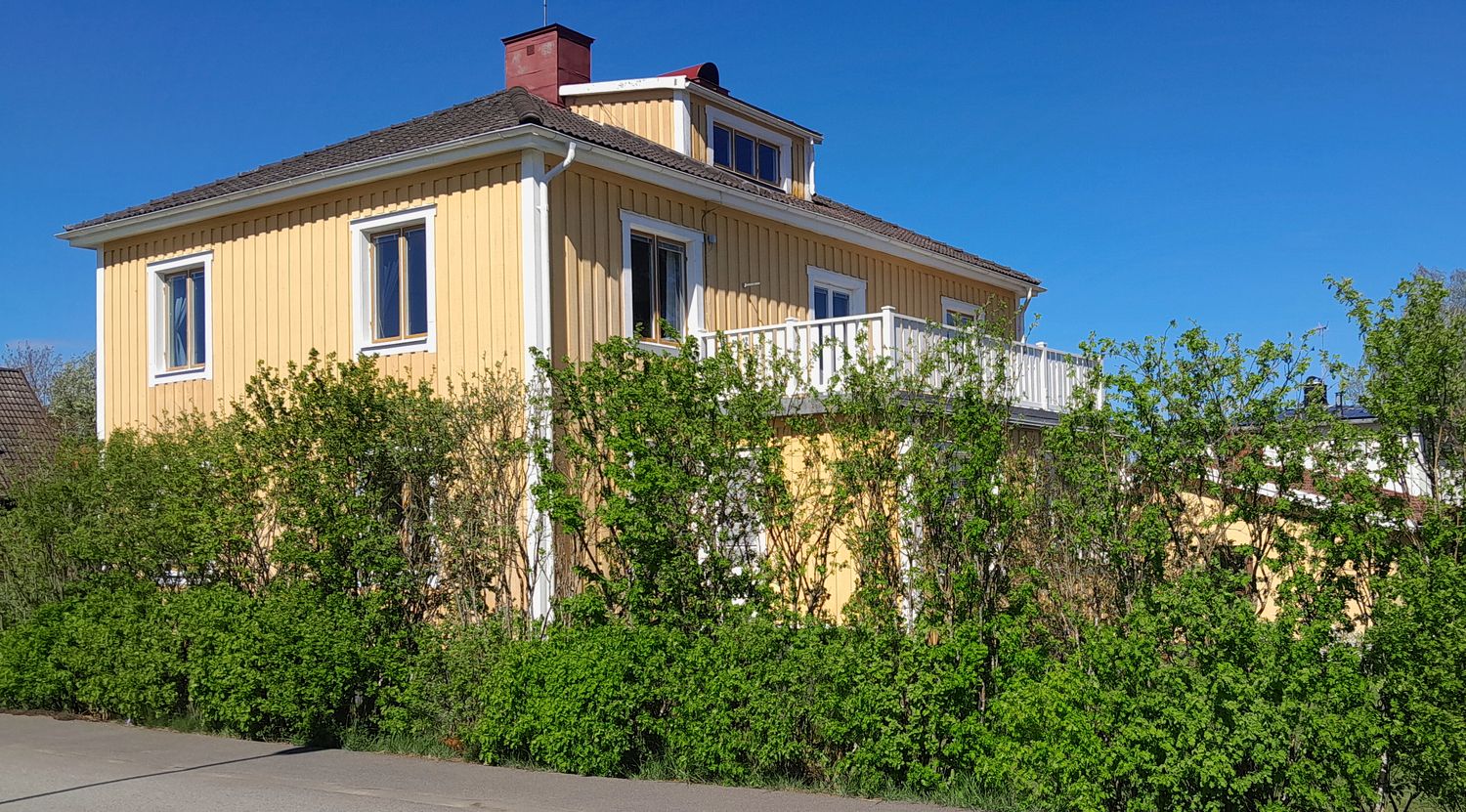 Balkongvy från väster